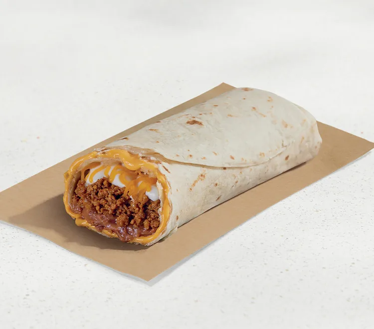 Beefy 5-Layer Burrito, as photographed by Taco Bell