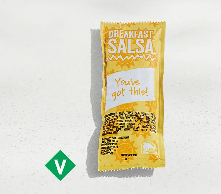 Breakfast Salsa, as photographed by Taco Bell