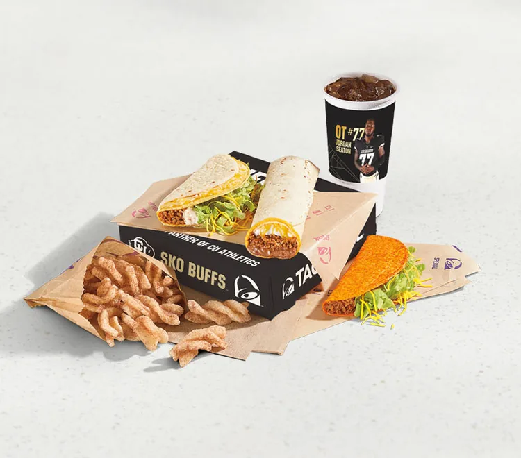 Buffs Box, as photographed by Taco Bell