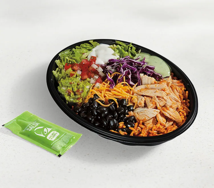 Cantina Chicken Bowl, as photographed by Taco Bell