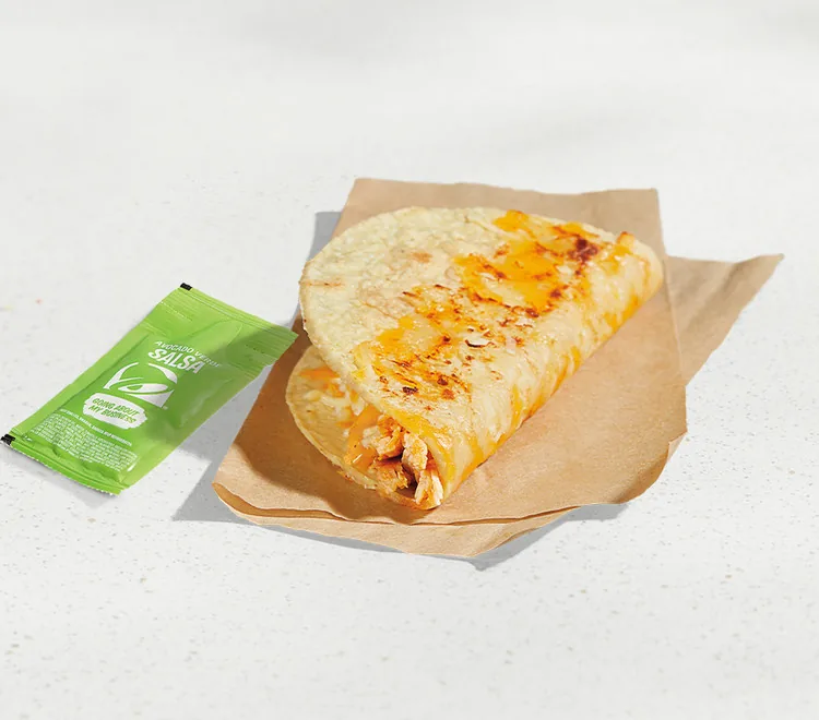 Cantina Chicken Crispy Taco, as photographed by Taco Bell