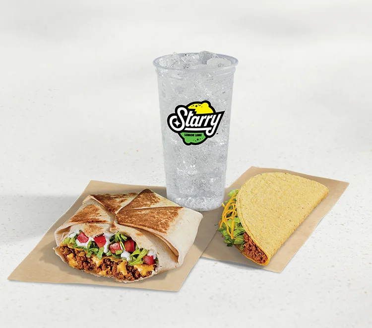 Crunchwrap Supreme Combo, as photographed by Taco Bell