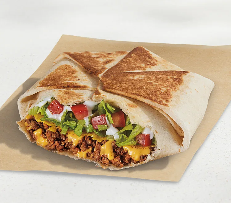 Crunchwrap Supreme, as photographed by Taco Bell