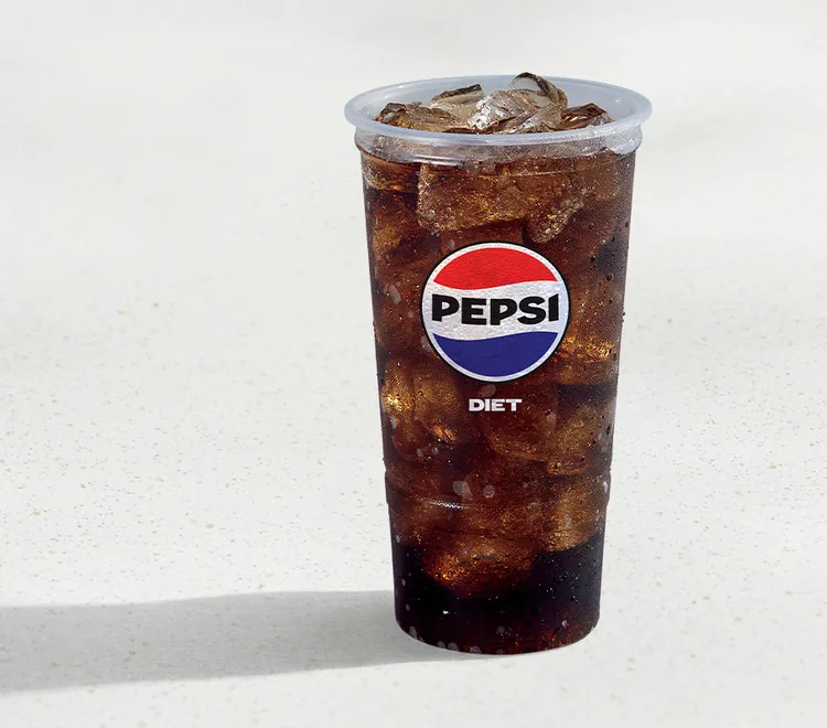 Diet Pepsi, as photographed by Taco Bell
