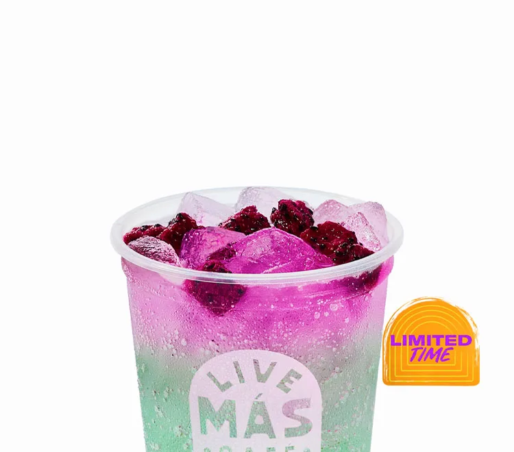 Dragonberry Baja Blast, as photographed by Taco Bell