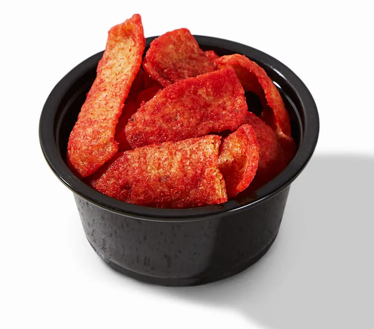 Fritos Flamin’ Hot, as photographed by Taco Bell