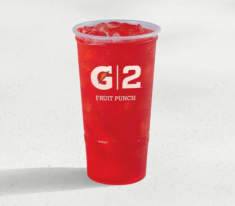 G2 Gatorade Fruit Punch, as photographed by Taco Bell
