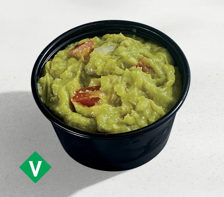 Guacamole, as photographed by Taco Bell