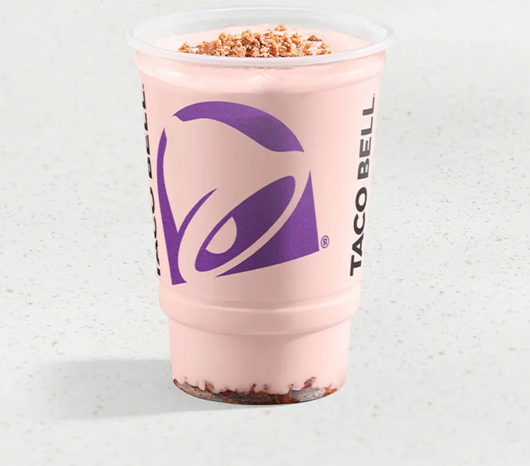 Wild Strawberry Churro Chiller, as photographed by Taco Bell