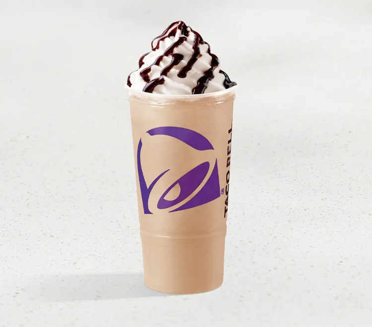 Mexican Mocha Latte Chiller, as photographed by Taco Bell