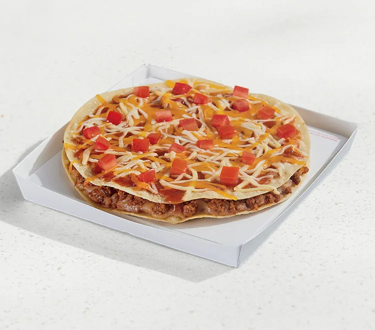 Mexican Pizza, as photographed by Taco Bell
