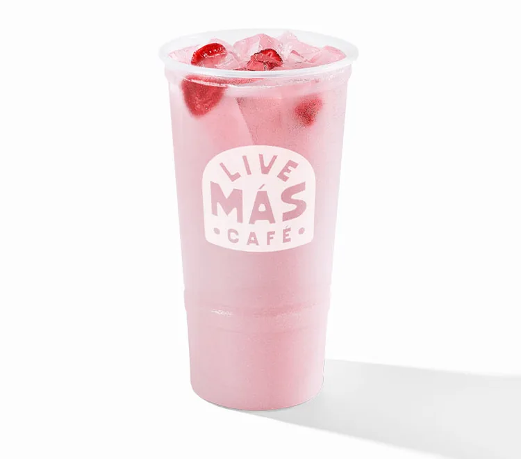 Strawberry Dream Refresca, as photographed by Taco Bell