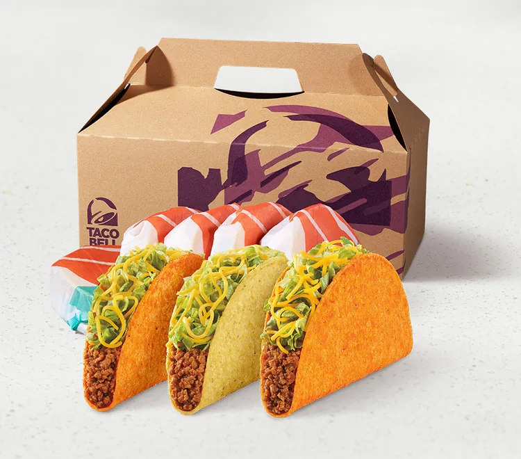 Variety Taco Party Pack, as photographed by Taco Bell